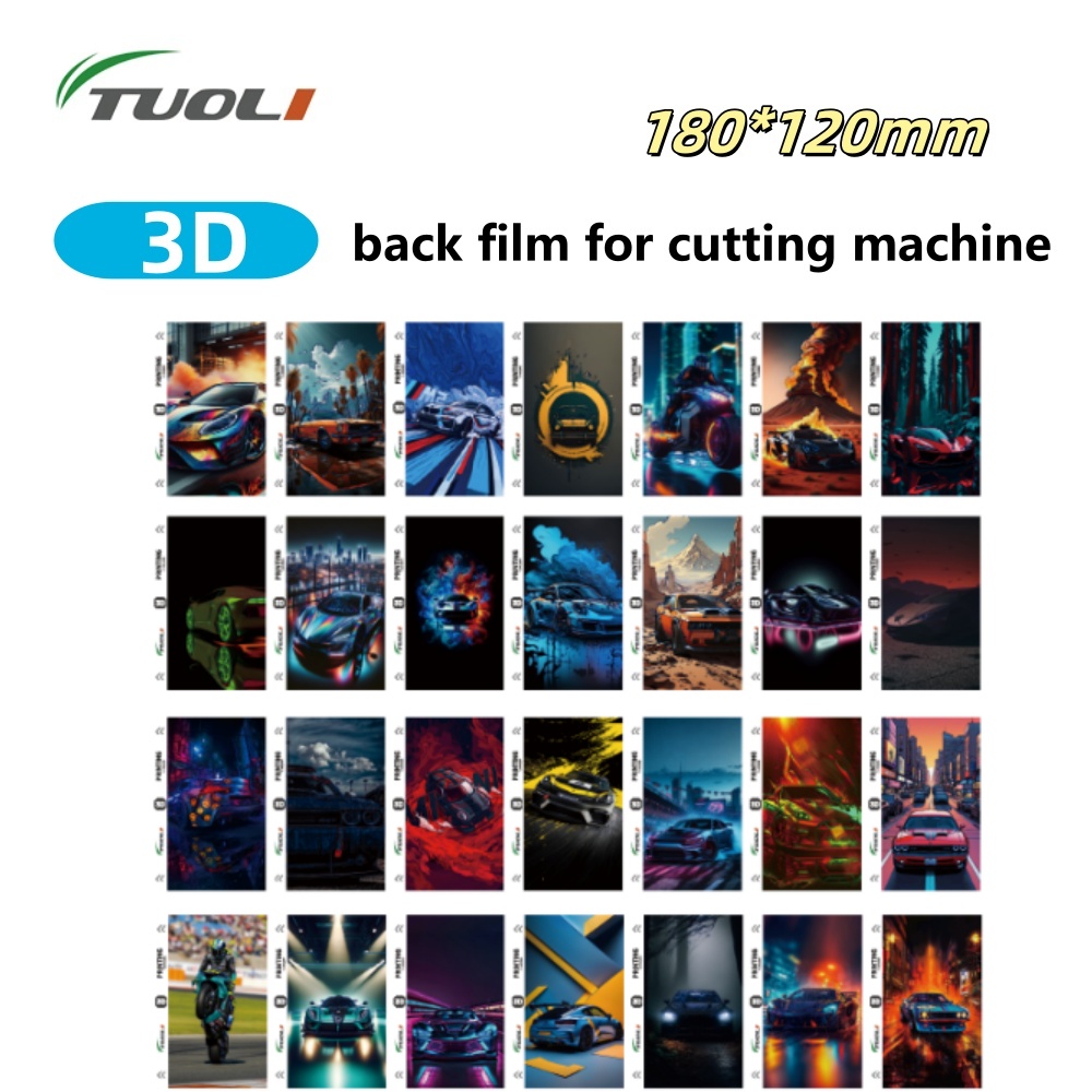 Screen Protector Cutter - TUOLI Adesivo posteriore per auto per