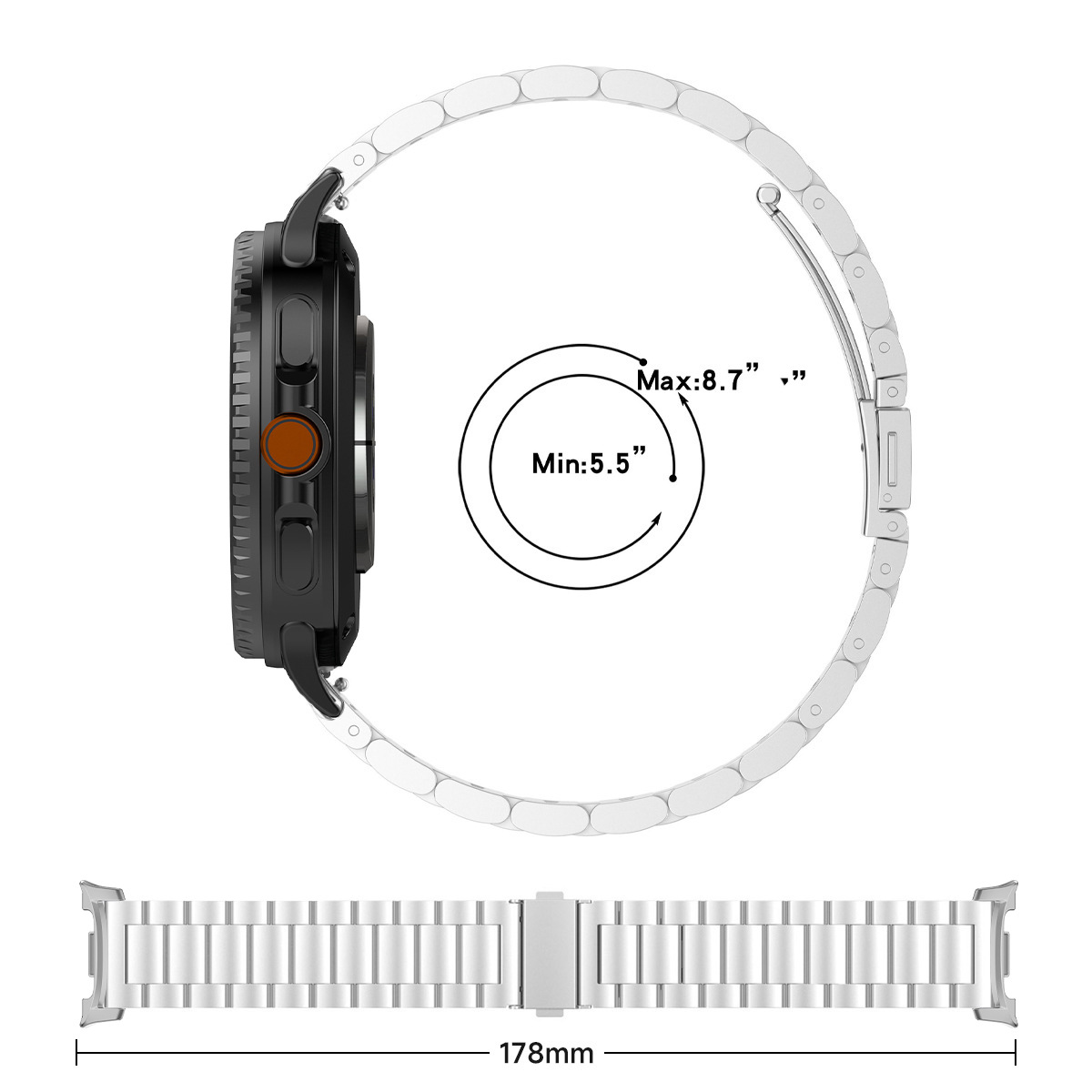 Cinturino in Acciaio Inossidab - Anti Blue Light Film recensione e prezzo